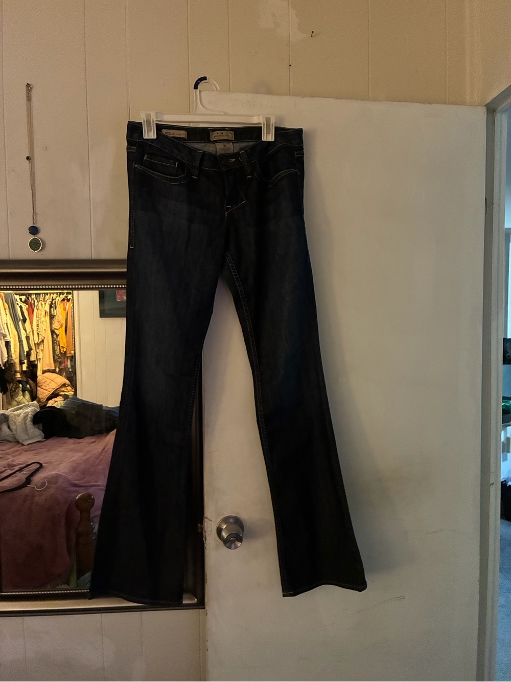 Vintage William Rast Dark Wash Women's Flared Jeans